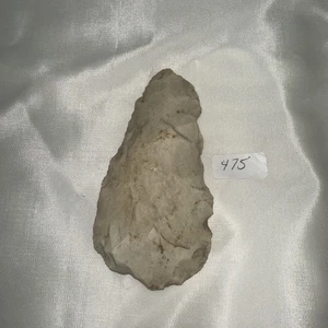 Authentisches prähistorisches Feuerstein-Schaber-Werkzeug, indisches Artefakt Reliquie - Bild 1 von 3