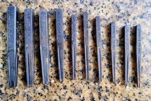 🗽SCREW EXTRACTORS RANDOM SET OF 10 MACHINIST/ TOOLMAKER - Picture 1 of 8