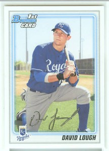 David Lough Kansas City Royals 2010 Bowman Baseball