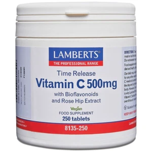 Lamberts Vitamin C Time Release 500mg (250) - Picture 1 of 3