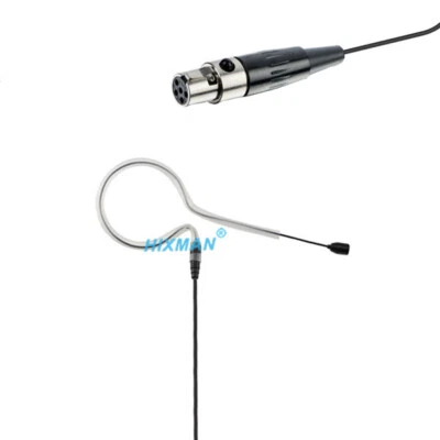 HIXMAN EM2-SM Black Children Single Hook Headset Mic For Lectrosonics Wireless - Image 1 of 4