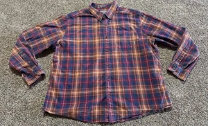 Eddie Bauer Herren Button Down Hemd Größe 2XL XXL Classic Fit kariert mehrfarbig  - Bild 1 von 8