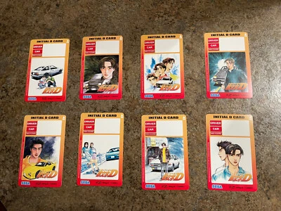 Initial D Unregistered Arcade Game Card Stage 1 Lot Of 2 Cards - Image 1 of 2