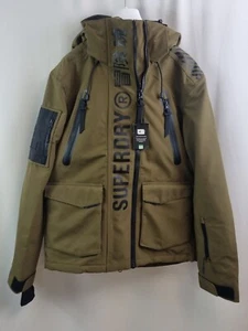SUPERDRY Mens Ultimate Mountain Rescue Jacket - Dusty Olive, Size S - Picture 1 of 2