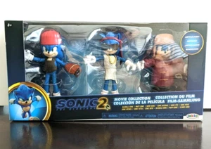 Sonic The Hedgehog 2 Movie Actionfigur 3er Pack Baseball Party Snow Sonic 2022 - Bild 1 von 8