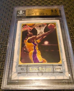 2004-05 Fleer Sweet Sigs Kobe Bryant Gold /99 Missing Ser # BGS 9.5 1 of 1 ?🔥📈 - Picture 1 of 3