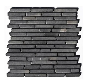 1 qm = 11 Matten Mosaik Wand-Verblender Grau ST-431 - Fliesen Lager Herne NRW - Bild 1 von 1