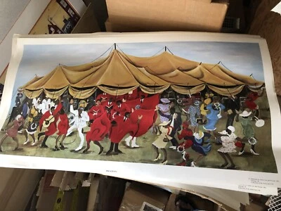 Vintage RARE Annie Lee "Preach On" Print Black Heritage Series NEW Nice - Image 1 of 4