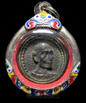 Wheel Max Coin LP Toh Wat Pradu Chim Plee 1978 amuleto tailandés Foto 1 de 4