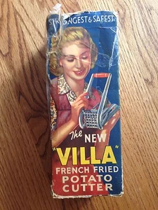 Vintage The New "Villa" French Fried Potato Cutter - Picture 1 of 9