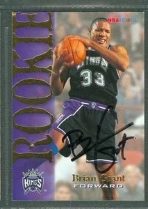 Brian Grant Basketball Auto 1994-95 Skybox '94 Signature Autograph Card #368 - Picture 1 of 1