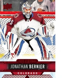 2017-18 Upper Deck Overtime Red #146 Jonathan Bernier /99 - Bild 1 von 2