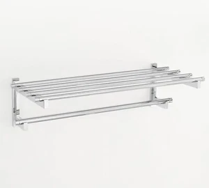 Potterybarn Hewitt Chrome Train Rack Shelf - Picture 1 of 1