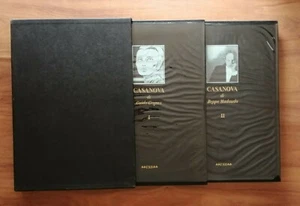 "CASANOVA 2 volumi" Guido Crepax, Beppe Madaudo, Franco Maria Ricci 1977 firmata - Picture 1 of 11
