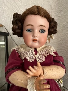 Schöne Antike Puppe von Kämmer & Reinhardt/Simon Halbig 56, gr. 56 cm - Bild 1 von 7