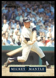 1992 Pinnacle exklusive Baseballkarte Mickey Mantle #8 - Bild 1 von 2
