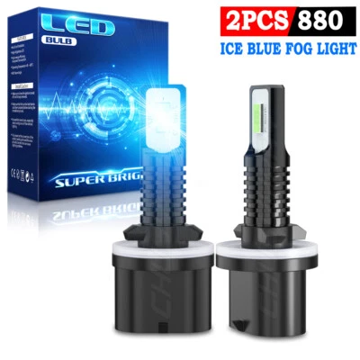 2x 880 azul hielo 8000 k bombillas antiniebla/de conducción para Mitsubishi Galant 1999-2003 Foto 1 de 4