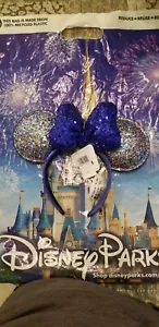 Neu mit Etikett Disney Park exklusives Stirnband Minnie Ohren blau 2020 - Bild 1 von 3