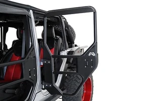 Fab Fours JK1031-1 Full Tube Doors for 07-18 Wrangler JK - Picture 1 of 3