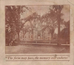 Pekin Illinois IL 1929 Junior High School Blotter Card? Trade Old Car PA197 - Picture 1 of 2