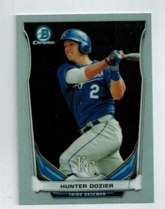 2014 Bowman Chrome Hunter Dozier Rookie Karte RC #CTP-46 Kansas City Royals Menge - Bild 1 von 1