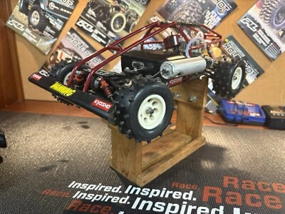 Kyosho Vanning Vintage Collectible Car.  Controller, It  Runs. Stand And Body ￼￼ - Image 1 of 4