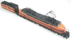 Milw Road Little Joe w/ Aux Tender FP O/M/B PSC HO Brass NEW~! - Picture 1 of 14