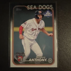 2024 TOPPS PRO DEBUT PD-39 ROMANO ANTHONY PORTLAND PERROS MARINOS/SOX ROJO - Imagen 1 de 2