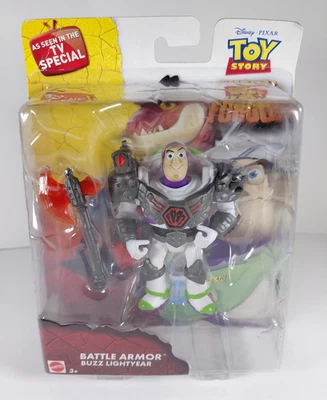 Toy Story That Time Forgot BATTLE ARMOR BUZZ LIGHTYEAR Figure Mattel - Image 1 of 3