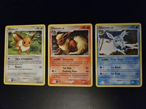 Eevee Flareon Glaceon Rising Rivals Pokemon Cards Bundle - Picture 1 of 1