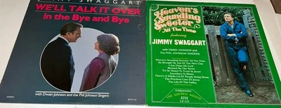 Jimmy Swaggart 2 LP Lot Heaven’s Sounding Sweeter/We’ll Talk It Over Lp 22S11 Foto 1 de 2