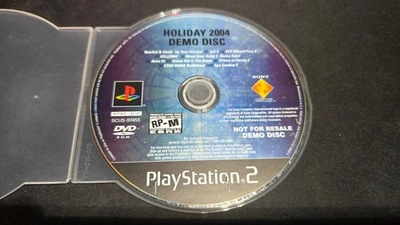 Holiday 2004 Demo Disc NFR Sony Playstation 2 PS2 EX+NM condition* - Image 1 of 2