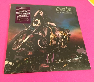 Vintage 1984 Meat Loaf Bad Attitude Vinyl LP Record Sealed - Image 1 of 3