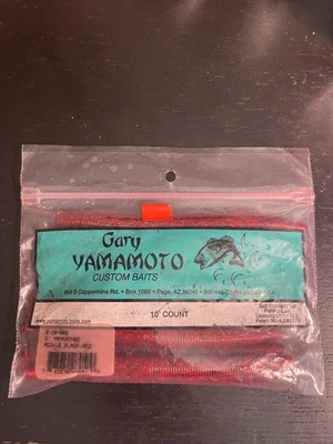 Cebos suaves personalizados Gary Yamamoto 10 ct elige color/tamaño Foto 1 de 4