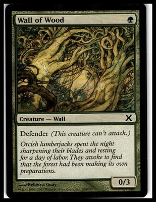 Duels of the Planeswalkers #89 Wall of Wood - Image 1 of 2