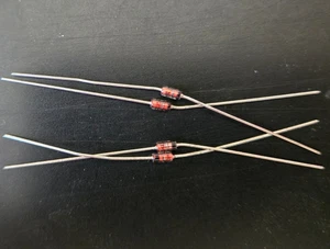 4pcs 1N751A 5.1V 5 VOLT ZENER REGULATOR DIODE DO35 500MW .5W 1/2 WATT - Picture 1 of 1