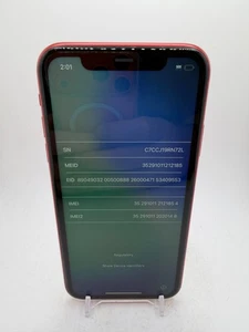 Apple iPhone 11 - Red - 64GB - as-is for salvage/parts/disassembly - Picture 1 of 7