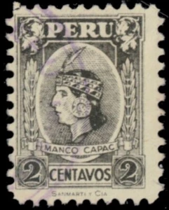PERU 292 - Cultural Heritage "Manco Capac" (pb53810) - Picture 1 of 1