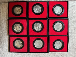 America's First Medal Series - U.S. Mint - LOTTO DI 10 MEDAGLIE - Foto 1 di 2