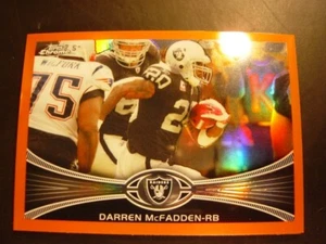 Juego de equipo Topps 2012 cromo naranja refractor Oakland Raiders (3c) - Imagen 1 de 1