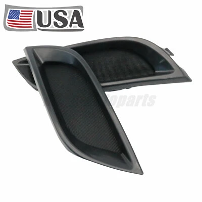 2Pcs Front Left & Right Fog Light Lamp Hole Covers Fits For 2010 2011 Mazda 3 Foto 1 de 4