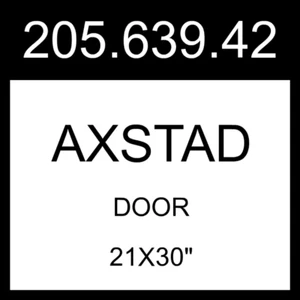 Porta IKEA AXSTAD grigio-verde 21x30" 205.639.42 - Foto 1 di 1