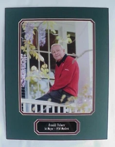 Arnold Palmer 1st Major ~ 1958 Masters Matted Photo & Name Plate 11x14 - Picture 1 of 6
