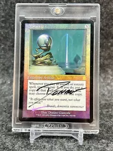MTG - Mirari - Foil Odyssey Autographed Signed By Artist Donato - Picture 1 of 2