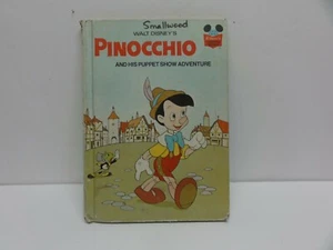 Walt Disney Pinocchio And His Puppet Show Adventure Vintage Hardback 1973 - Picture 1 of 4