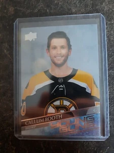 2020-21 Upper Deck Extended Series Young Guns Callum Booth YG RC Card# 704 - Picture 1 of 2