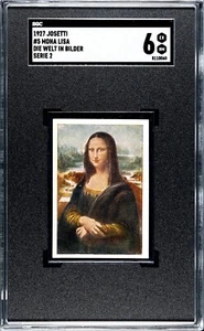 1927 Josetti Die Welt In Bildern #5 Mona Lisa By Leonardo Da Vinci SGC 6 RARE! - Picture 1 of 2