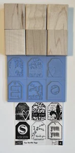Stampin' Up 2006 (6 estampillas) "Dos etiquetas fantásticas" NUEVO - Imagen 1 de 2