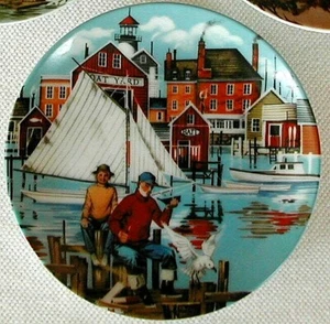 Vintage Avon AMERICAN PORTRAIT 4" Collector Plate 1985 EAST Don W. Sheffler EVC - Picture 1 of 1