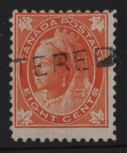 #72 Leaf 8c Canada used - Picture 1 of 2